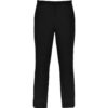 Pantalone basic a gamba dritta in felpa - Nero