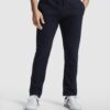 Pantalone basic a gamba dritta in felpa - modello 1