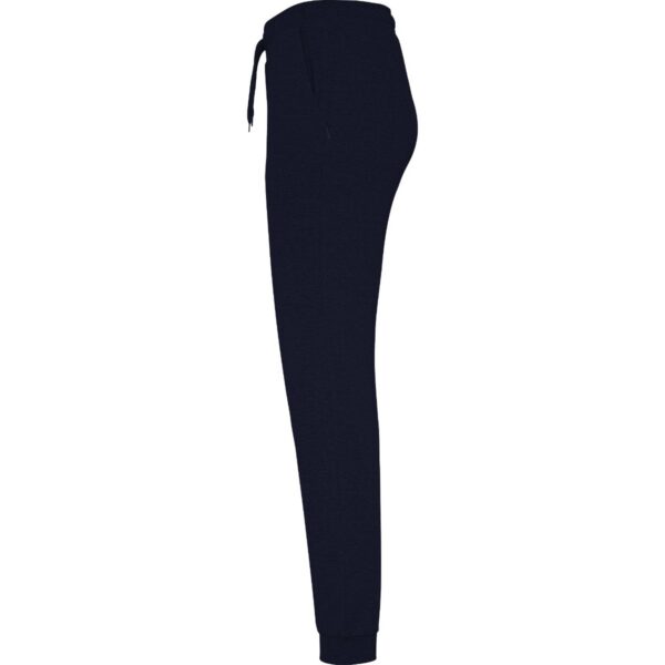 Pantalone basic a gamba dritta in felpa - vista 2