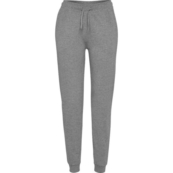 Pantalone basic a gamba dritta in felpa - Grigio Vigore