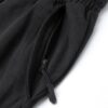 Pantalone basic a gamba dritta in felpa - dettaglio 4