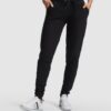 Pantalone basic a gamba dritta in felpa - modello 1