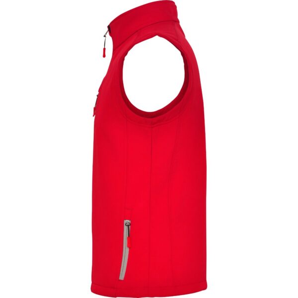 Gilet softshell a 2 strati con zip - vista 2