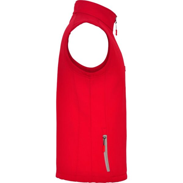 Gilet softshell a 2 strati con zip - vista 3