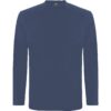 T-Shirt Manica Lunga - Blu Denim