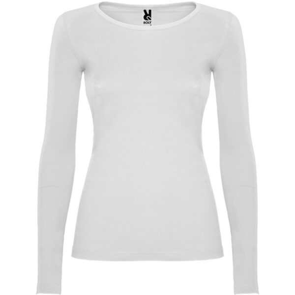 T-Shirt Manica Lunga Donna - Bianco