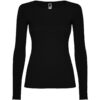 T-Shirt Manica Lunga Donna - Nero