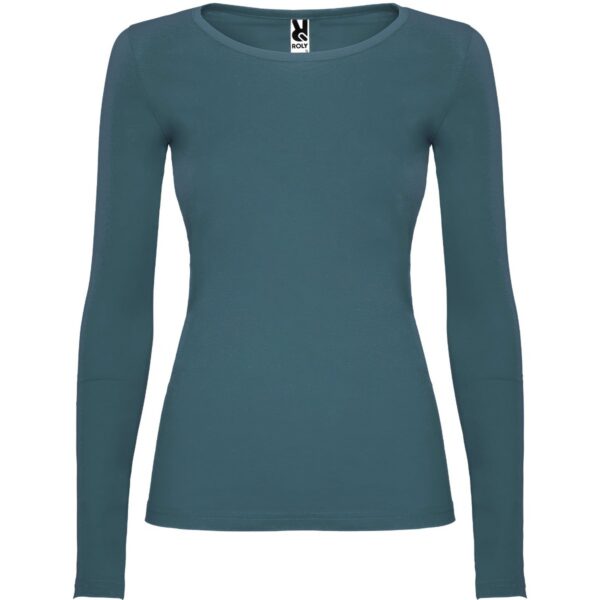 T-Shirt Manica Lunga Donna - Storm Blue