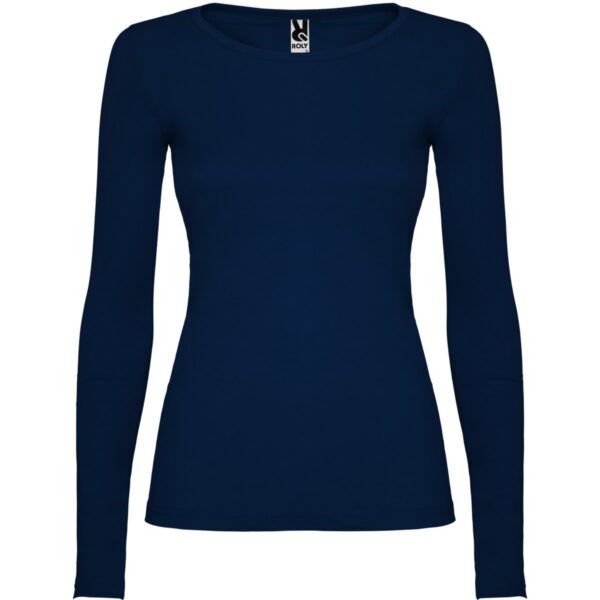 T-Shirt Manica Lunga Donna - Blu Navy