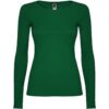 T-Shirt Manica Lunga Donna - Verde Bottiglia