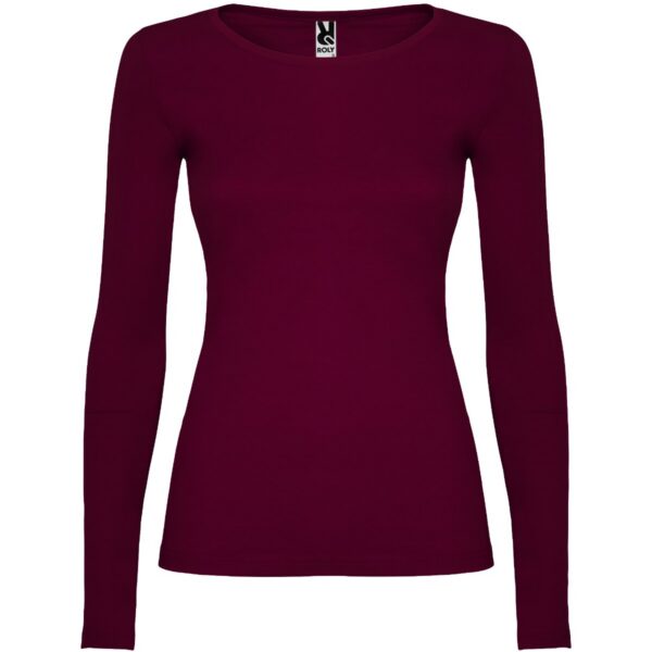 T-Shirt Manica Lunga Donna - Granata