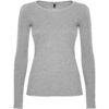 T-Shirt Manica Lunga Donna - Grigio Vigore