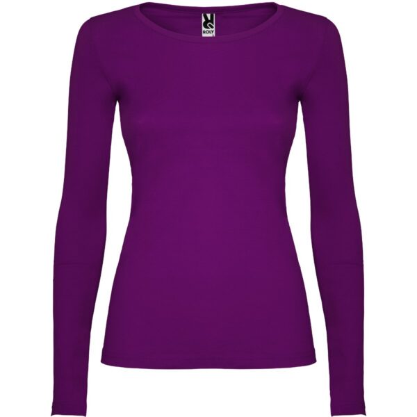 T-Shirt Manica Lunga Donna - Porpora