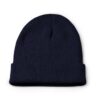 Berretto a doppio strato in poliestere riciclato - Blu Navy