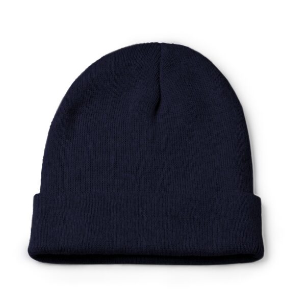 Berretto a doppio strato in poliestere riciclato - Blu Navy