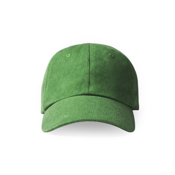 Berretto effetto scolorito a 6 sezioni - Dark Green