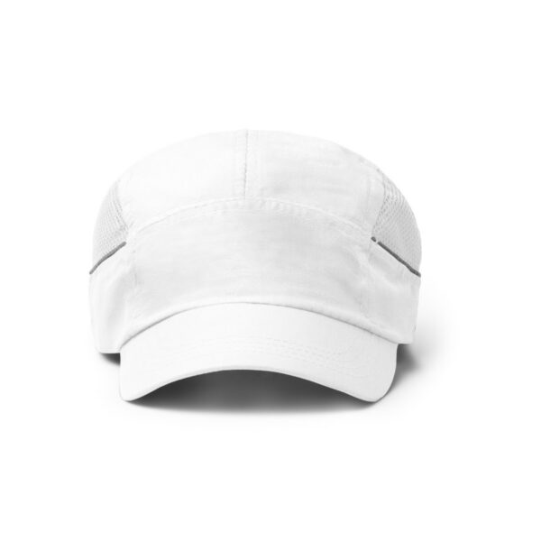 Berretto sportivo leggero ed ergonomico in microfibra - Bianco