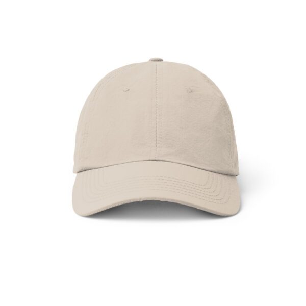 Cappellino a 6 pannelli in nylon - Beige