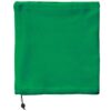 Scaldacollo con finitura in pile e regolazione - Verde Felce