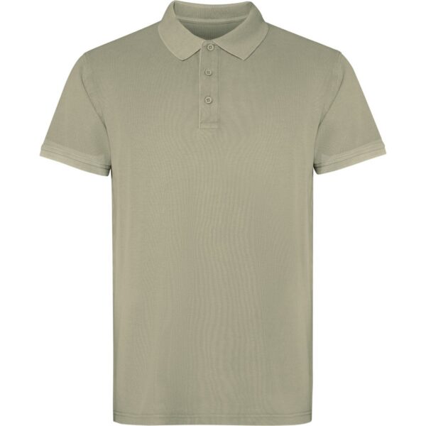 Polo Cotone 200 g Unisex - Light Khaki Wash
