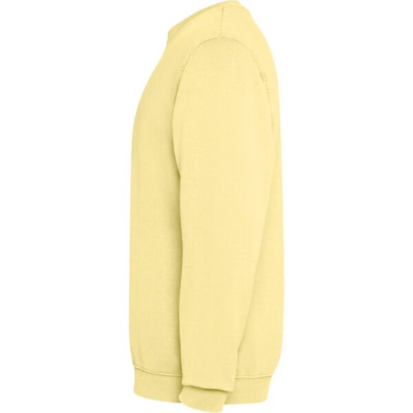 Felpa Girocollo Effetto Lavato - Sweet Yellow Wash vista 2