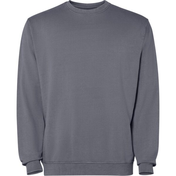 Felpa Girocollo Effetto Lavato - Sky Grey Wash