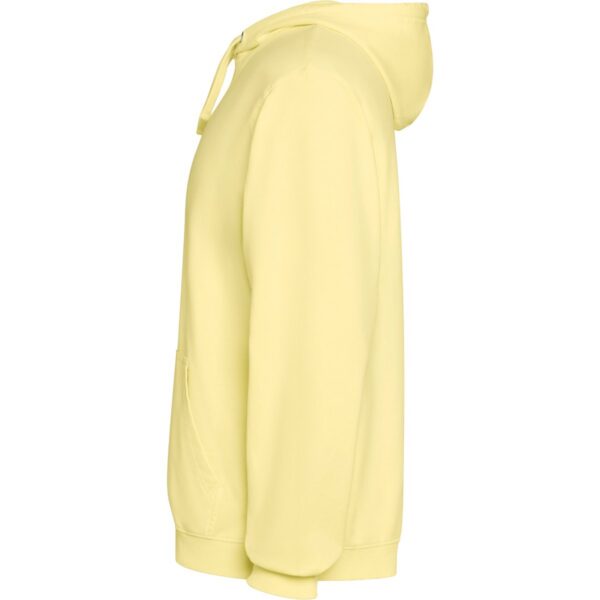 Felpa con Cappuccio Effetto Lavato - Sweet Yellow Wash vista 2