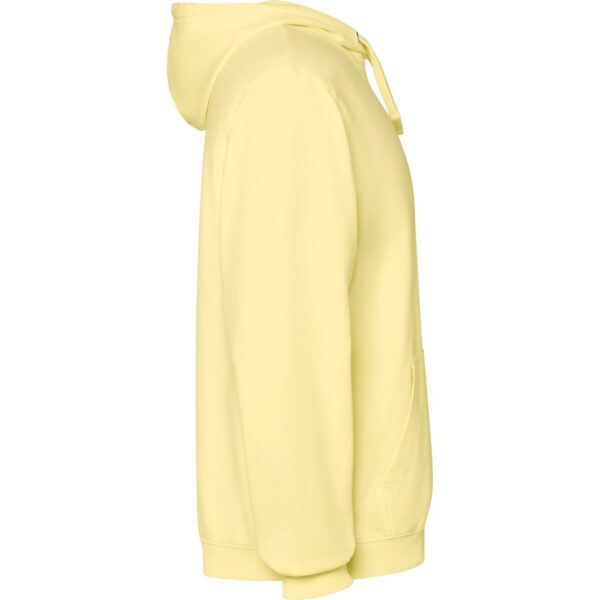 Felpa con Cappuccio Effetto Lavato - Sweet Yellow Wash vista 3