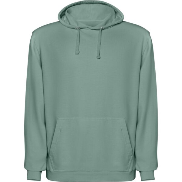 Felpa con Cappuccio Effetto Lavato - Duck Green Wash