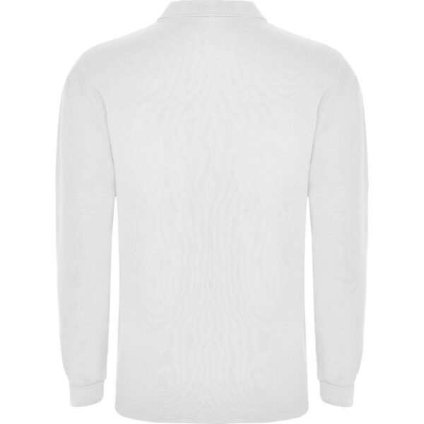 Polo Manica Lunga Bambino - Bianco vista 1