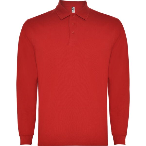 Polo Manica Lunga 220 g - Rosso