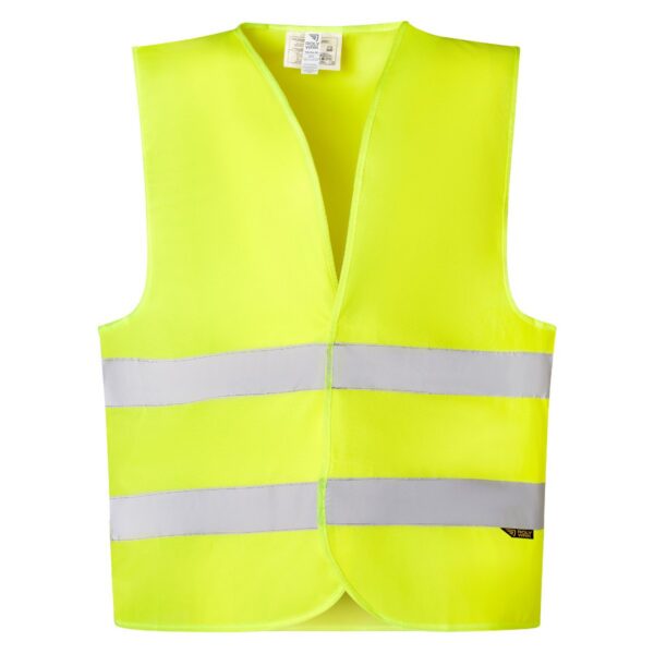 Gilet ad alta visibilità - Giallo Fluo