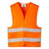 Gilet ad alta visibilità - Arancione Fluo