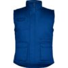 Gilet da lavoro multitasche imbottito con schienale - Royal