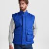 Gilet da lavoro multitasche imbottito con schienale - modello 1