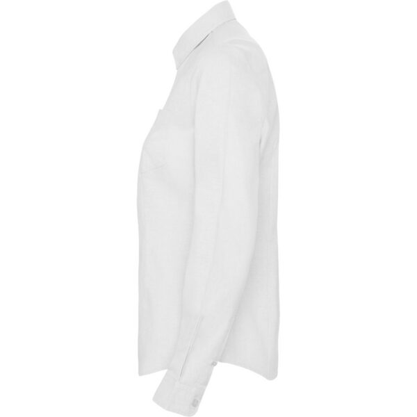 Camicia Oxford Donna - Bianco vista 2