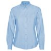 Camicia Oxford Donna - Celeste