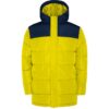 Parka Imbottito Idrorepellente - Giallo/Blu Marino