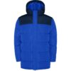 Parka Imbottito Idrorepellente - Blu Reale/Blu Marino