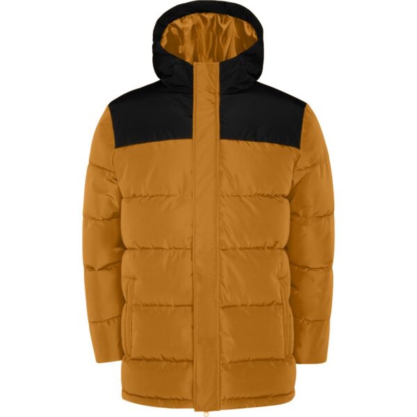 Parka Imbottito Idrorepellente - Curry Yellow/Black