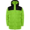 Parka Imbottito Idrorepellente - Lime/Nero