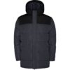 Parka Imbottito Idrorepellente - Ebano/Nero