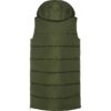 Gilet imbottito da donna con cappuccio rimovibile - vista 1