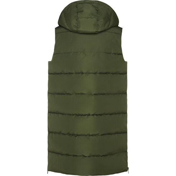 Gilet imbottito da donna con cappuccio rimovibile - vista 1