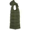 Gilet imbottito da donna con cappuccio rimovibile - vista 3