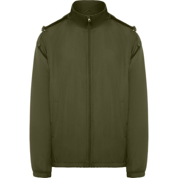 Giubbotto Leggero con Zip - Verde Militare