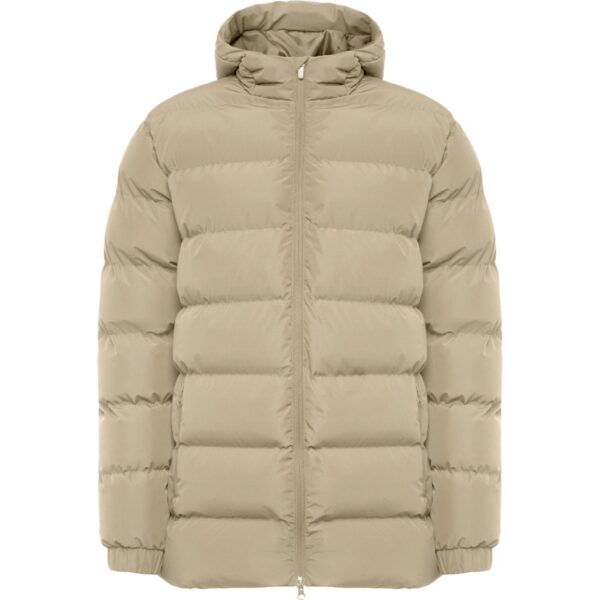 Parka Imbottito con Cappuccio - Sabbia Scuro