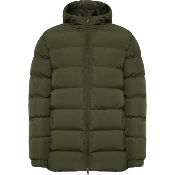 Parka Imbottito con Cappuccio - Verde Militar Scuro