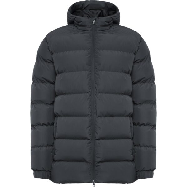 Parka Imbottito con Cappuccio - Piombo Scuro