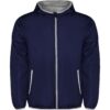 Giacca a Vento con Cappuccio - Blu Navy